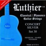 سیم کلاسیک لوتیر مدل Luthier Set 30 Concert silver Classical Flamenco