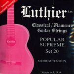 سیم گیتار کلاسیک لوتیر مدل Luthier Set 20 popular supreme Classical Flamenco