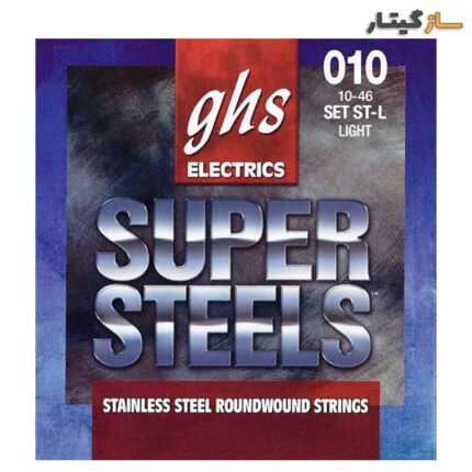 سیم‌ گیتار جی اچ اس مدل ghs gbl super steels 10-46