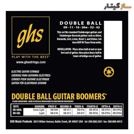 سیم‌ گیتار ghs guitar electrics boomers 10-46