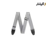 بند گیتار Dunlop Deluxe Seatbelt Grey