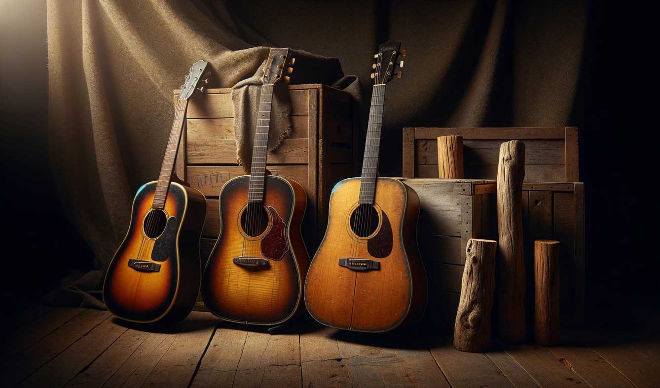 نوع چوب در صدای ساز گیتار