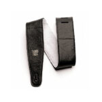 بند گیتار مدل Ernie Ball Italian Leather Black