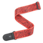 بند گیتار داداریو مدل Daddario polyester woven ,red