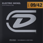 سیم گیتار الکتریک دانلوپ مدل Dunlop - DEN0942 Nickel Plated Steel Electric Strings-009/042 Light
