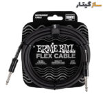 Ernie Ball Flex Instrument Cable Straight/Straight 10ft - Black (P06434)