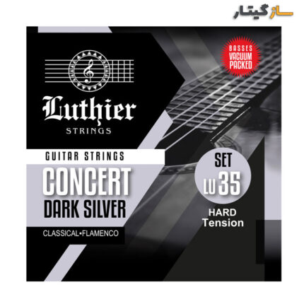 Luthier LU35 Concert Dark Silver سیم گیتار