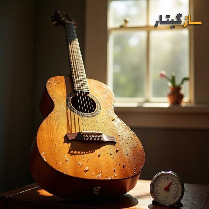 نگهداری گیتار
تاثیر گرما و رطوبت بر گیتار