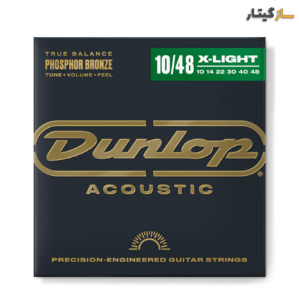 سیم گیتار آکوستیک Dunlop Phosphor Bronze 10-48