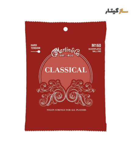 سیم گیتار کلاسیک مدل Martin M160 High Tension