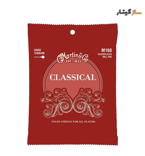 سیم گیتار کلاسیک مدل Martin M160 High Tension