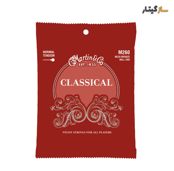 سیم گیتار Martin M260 Normal Tension