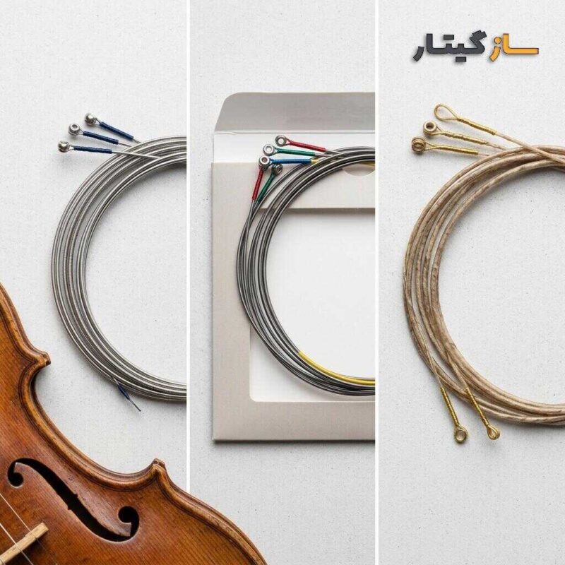 انواع سیم ویولن بر اساس جنس هسته