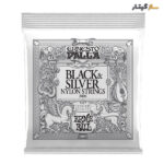 سیم گیتار کلاسیک ارنی بال مدل Ernie ball black silver 2406