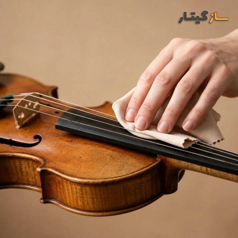 نگهداری صحیح سیم ویولن برای افزایش دوام