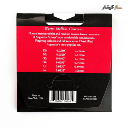 سیم گیتار Augustine Red Label